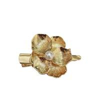 Kẹp tóc hoa ngọc trai phong cách cung đình cổ điển, kẹp tóc bên hông kiểu Pháp sang trọng, phụ kiện tóc hợp kim kim loại sáng bóng đa năng, phụ kiện ngày Valentine, phụ kiện tóc cưới. - Nhiều màu - Xem 6