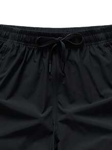 3pcs Men's Sport Shorts Set, Summer,Father Day Gift, Thin Ice Silk Quick-Dry Shorts, Fashionable Casual Running Fitness Beach Shorts