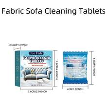 Limpiador de tela para sofá, detergente de limpieza multiusos para el hogar, sala de estar y textiles de sofá, limpiador de sofá efectivo con fragancia suave - Multicolor - Ver 11