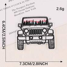 Multicolor Car Pickup Embroidery Patches Truck Driver Iron On Patches Sew DIY Clothing Accessories Cloth Stickers Suitable For Backpacks, Jeans, Jackets, T-Shirts, Hats, Dresses, Etc - Multicolor - View 19