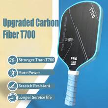 El nuevo set de raqueta de carbono de fibra T700 con potencia de caballo de Balanced incluye 4 pelotas + funda de raqueta, expande el área de juego y es adecuado para hombres y mujeres que buscan alto rendimiento tanto en interiores como en exteriores. - Multicolor - Ver 2