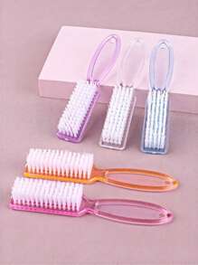 1pc Nail Art Cleaning Brushes, Long Handle & Multi-Functional Brush