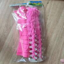 24pcs Colorful Plastic Whistle Cheerleading Referee Whistle Sports Fan Supplies