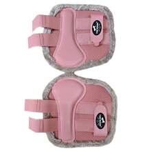 TGW RIDING Horse Tendon Boots, Breathable Multilayer Mesh, Soft Faux Fur Binding, Damping And Pressure Distributing, Professional Choice, Size: XL, L, M, S