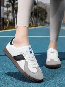 Neue Damen Lässig Sportschuhe, Farbblock, Große Größen 36-45, Sneaker, Frühling & Sommer Mode, Leicht und atmungsaktiv Studentenschuhe