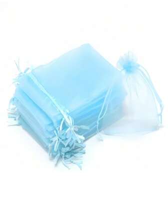 5/10/20/50/100Pcs Multi-Color Fashion, Gift Packaging Bags, Gift Bags, Home And Daily Necessities, Nylon Bag Storage Bags, Festival And Party Supplies, Wedding Supplies, Gift Decoration Packaging, Small Packaging Bags, Jewelry And Accessory Packaging, Gift Hanging Bags, Birthday Gift Jewelry Drawstring Bags, Wedding Banquet Bags,