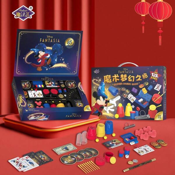 Disney Cartoon Disney Mickey Mouse Magic Tricks Gift Box Simple Funny Puzzle Magic Prop Beginners Magic Toy Gifts