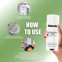 1 pieza Polvo capilar Adglamful All-In-One de 30g, polvo para línea del cabello adecuado para hombres y mujeres con cabello ralo