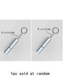 1pc/2pcs 5ml Refillable Perfume Atomizer Bottles, Rhinestone Perfume Bottle Keychain Pendant, Portable & Reusable - Multicolor - View 6