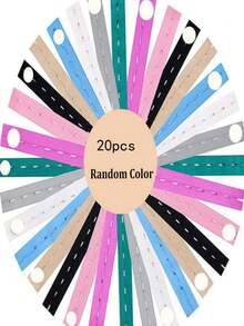 100pcs Canvas Adjustable Elastic Bands With Buckles, 50/20/10/5/3/2/1pc Rolled-Up Clothing Storage Straps, Space Saver For Luggage, Drawer & Wardrobe Organizer, Bedding Holder, Hand Washable With Lanyard Accessory - Casual, Minimalist, Personalized StyleFor-Travel-Business-Trip-Luggage-Storage, For Travel, For Luggage, For Back To School, For Business Trip, Minimalist, For Men And Women, Unisex, Travel Accessories, Back To School Stuff(Random Color) - Multicolor - View 18