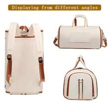 Túi đựng hành lý du lịch đa năng, Túi đựng quần áo, Túi xách dung tích lớn, Ba lô du lịch, Túi đeo vai/đeo chéo nhiều màu, Có ngăn đựng giày, Ngăn đựng ướt/khô, Đựng quần áo, Thích hợp cho du lịch, Công tác, Túi đi học Phụ kiện học tập Đồ dùng học tập - Nhiều màu - Xem 6