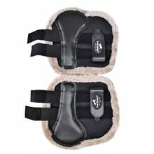 TGW RIDING Horse Tendon Boots, Breathable Multilayer Mesh, Soft Faux Fur Binding, Damping And Pressure Distributing, Professional Choice, Size: XL, L, M, S