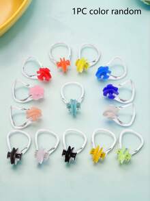 5 Pieces Of Comfortable Silicone Swimming Nose Clips - Waterproof, Reusable, Suitable For Adults, Perfect For Training And Competitive Swimming, Available In White, Blue, Pink And Black - Multicolor - View 22