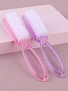1pc Nail Art Cleaning Brushes, Long Handle & Multi-Functional Brush