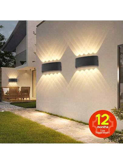 Multi Verlichting Source LED Wand Lamp, Up Down Lighting, Home Room Light, ation Wash AC85 265V, Balcony/Yard/Street/Garden/Porch/Room/Living Room/Kitchen/Bedroom/Hallway/Staircase/Attic/Shop/Exterior view 11