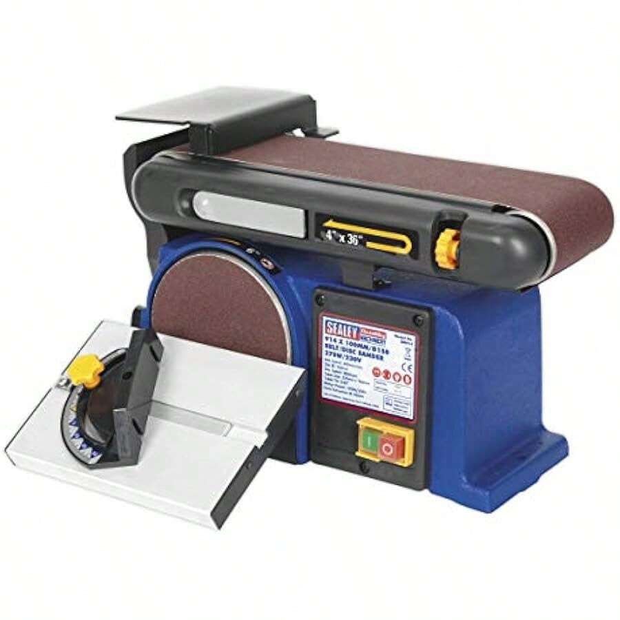 Sm914 Belt Disc Sander 915 X 100Mm - as pic - View 1
