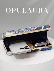 OpulAura Sequin Embroidered Floral Box Clutch Bag, Women Fashion Sequin Patchwork Handbag, Party Evening Bag, Random Cut, Suitable For Females, Fit For Party, Wedding, Prom, Vacation. Ideal For Party, Wedding, Prom, Evening/Gala, Match With Holiday Party Dress, Evening Gown, And Sequin Dress., Sparkling Sequin Bags Ladies Elegant
