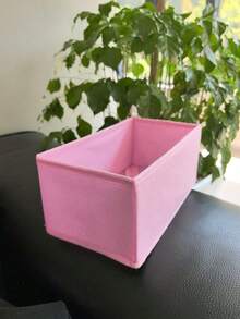 1/3/6件，可折叠衣柜收纳盒，宿舍收纳盒，内衣、胸罩和袜子收纳盒，大容量收纳盒，抽屉收纳篮，化妆品收纳盒卧室，收纳盒，收纳盒，家居收纳，女式白色 T 恤，女式黑色裤子，女士冬装，连衣裙，女士冬装，优雅女装，女士白衬衫，长袖，女士白色连体裤，女士春装，女士春装，春季，春装，极简主义，夏季上衣 - 粉紅色 - 查看 11