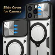 全新军用级手机壳，带 360° 旋转指环支架和支架，防震外壳，兼容 11/12/13/14/15/16 Pro Max、S25U/S22/23/24+、OPPO、Vivo、Realme、Pixel 6/7/8/9 Pro 等，防水防摔防刮