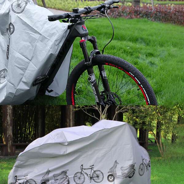 1/2pcs Bicycle/E-Bike/Mountain Bike Cover, Motorcycle Rain/Dust Cover, Sunscreen Protective Cover