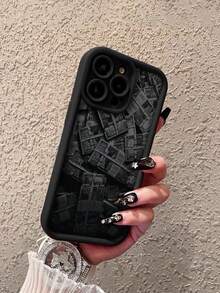 Estuche para teléfono 1PC Estuche para teléfono TPU envuelto en letras a prueba de golpes Diseño minimalista Compatible con Estuche para phone X, XS Max, 11, 12, 13, 13 Pro, 13 Pro Max, 14 Pro Max, 15, 15 Pro, 15 Plus, 15 Pro Max, 16, 16 Pro, 16 Plus, 16 Pro Max, Serie 1 pieza - Multicolor 3 - Ver 5