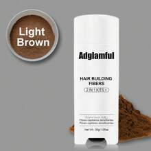 1 pieza Polvo capilar Adglamful All-In-One de 30g, polvo para línea del cabello adecuado para hombres y mujeres con cabello ralo