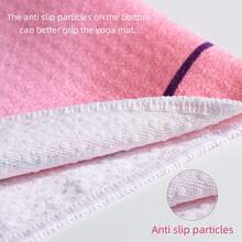 Super Absorbent Hot Yoga Mat Towel - Soft Microfiber Anti-Slip Yoga Towel Suitable For Hot Yoga, Pilates And Fitness - Multicolor - View 4