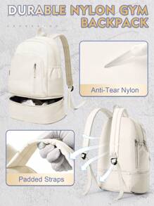 Mochila Escolar de Grande Capacidade 50 x 34 x 19 cm com Vários Bolsos para Estudantes do Ensino Médio e Universitários, Mochila para Laptop de 14-15,6 polegadas para Meninas e Meninos, Mochila de Viagem com Compartimento para Sapatos, Bolsa de Viagem Unissex com Alça Ajustável, Mochila para Transporte Aprovada para Voo, Mochila Essencial para Viagem, Trabalho, Transporte Escolar, Versões Novas e Antigas Enviadas Aleatoriamente