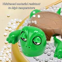 创意乌龟杯垫 按下凝视乌龟桌面摆件 可爱搞怪杯垫 减压神器 适合客厅餐厅办公室 - 彩色 - 查看 4