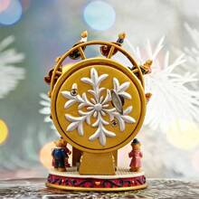 Rotary Ferris Wheel Resin Music Box, Decor Ornament, Gift For Birthday, Holiday, Anniversary