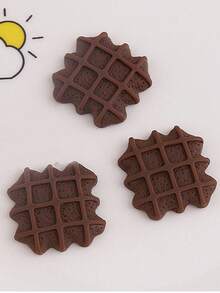 1pc Wafer Cookie Silicone Mold, Baking, Candy, Resin Crafts, DIY Aroma Stone - White - View 7