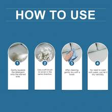 Jue Fish Multi-Surface Fabric Cleaner Spray - Deep Cleaning For Upholstery, Couch, Sofa, Pillows  Cushions, Removes Stains, Odors  Dirt, Safe For All Fabrics - White - View 5