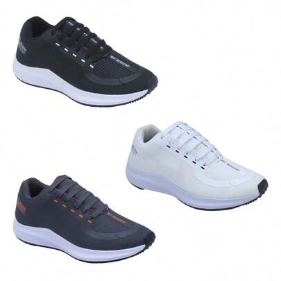 Kit 3 Pares de Tenis Masculino Esportivo Academia Treino Corrida Trabalho Caminhada Macio Envio Imediato