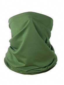 1 件装多用途头巾骑行围巾骑行头巾男女颈罩防晒冰丝户外钓鱼徒步头饰面罩