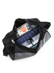 Túi đeo chéo thể thao hình trụ phối màu giản dị, túi thể thao hình trụ họa tiết chữ cái giản dị, túi xách tay du lịch nhẹ có khóa kéo tiện dụng hàng ngày, túi hành lý rộng rãi, túi tập gym, túi tote cỡ lớn, túi dung tích lớn, túi vải bố, túi đi biển cuối tuần, túi du lịch, túi tập gym. - Nhiều màu - Xem 10