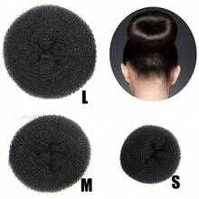 1-3pcs Hair Donut Bun Maker, Ballet Bun Maker, Donut Shape Hair Pad, Hair Accessories, Bridal Hair Accessories, Spherical Braid Hair Pad, Hair Tools, Flower Hair Clips, Sock Bun Maker, Donut Bun Maker, Easy Bun Maker, Hair Donut Bun Maker ,Hair Styling Tools