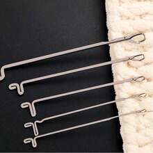 7pcs Crochet Hook Set, Sweater Repair Knitting Tool, DIY Handmade Sewing Set, Three-Way Stationery Needle, Bead Tool Needle, Suitable For All Seasons, Ideal Choice For Crochet Enthusiasts - Multicolor - View 11