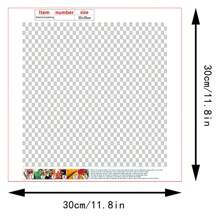 5D Diamond Painting Kit, Cartoon Patterns Suitable For Adults And Beginners, DIY Full Drill Embroidery, Heat Transfer Rhinestone Sticker, DIY Mosaic Art Decor For Home Wall