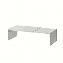 Expandable Kitchen Organizer, Space-Saving Cabinet Divider With Adjustable Shelves, Plastic, Electricity-Free Operation, For Spices, Pots, And Bowls.Multi-Tier Adjustable Shelf For Cabinets & Countertops, Plastic Storage Rack For Dishes, Bowls, Pots, Spices, No Tools Required, Ideal For Kitchen Organization - Multicolor - View 14