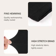 1pc Compression Elbow Sleeve, Elbow Support Brace For Basketball, Tennis And Fitness Exercising - Black - View 7