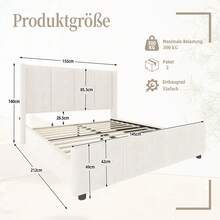 Camas - Beige+140x200cm - Ver 2