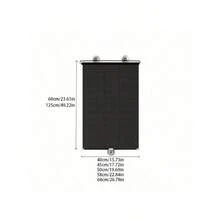 1 卷易安装遮光窗帘 - 无需钻孔吸盘安装，隔热优质 100% PVC 遮光帘，适用于厨房浴室卧室车窗，现代无绳设计，阻挡阳光和热量，卧室遮光窗帘 - 彩色 - 查看 22