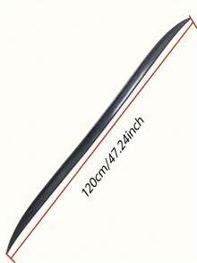 Black Glossy Rear Spoiler Lip Trunk Wing Extension For BMW 3 Series E90 F30 G30 2005-2021 Racing Style - Black - View 2