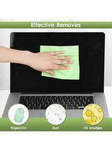 8/30/50/100pcs Glasses Cleaner,Glasses Cleaning Cloth,Eyeglass Cleaning Cloth,Microfiber Cleaning Cloth,Lens Eyeglass Cleaner Wipes,Reusable,Special Cleaning Cloth For Computer And Mobile Phone Screens, Glasses Accessories For Women - Multicolor - View 11