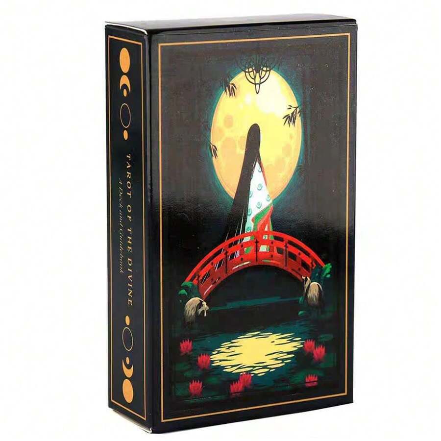 Tarot Of The Divine Card Games For Party Gathering - Black - View 1