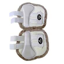 TGW RIDING Horse Tendon Boots, Breathable Multilayer Mesh, Soft Faux Fur Binding, Damping And Pressure Distributing, Professional Choice, Size: XL, L, M, S