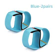 1 Pair/2 Pairs Gymnastics Foot Fixation Straps, Women Dance Split-Sole Training Instep Binding Straps, Professional Training Feet Ensemble Assistive Straps - Multicolor - View 7