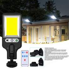 NetHong 6000W LED Solar PIR Motion Sensor Wall Street Light Outdoor Garden Security Lamp - 616-3 - View 8