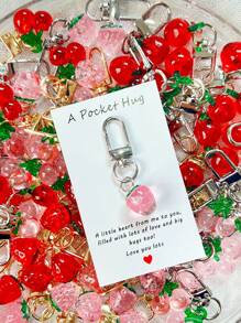 1/5/10 Peças Delicado e Fofo Chaveiro Pendente de Flor, Morango, Cereja, Maçã, Coração, Charme e Acessório da Moda para Bolsa, Presente Ideal para Festa, Natal, Aniversário, Ação de Graças para Mulheres, Decoração DIY de Carteira e Bolsa no Estilo Y2K, Ótimo para Família, Amigos, Professores, Colegas de Classe e Parceiros