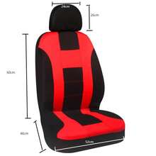 透气且易于安装的通用汽车座椅套，前排双座椅保护套适用于大多数车辆，四季皆宜